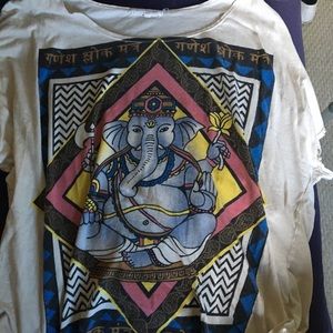 tshirt with elephant design